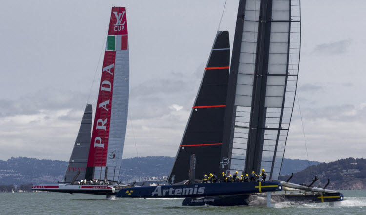 Big Blue chases Luna Rossa