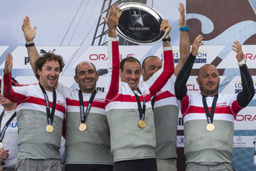 Luna Rossa Swordfish wins Naples Regatta.  Photo:2013 Luna Rossa/Carlo Borlenghi