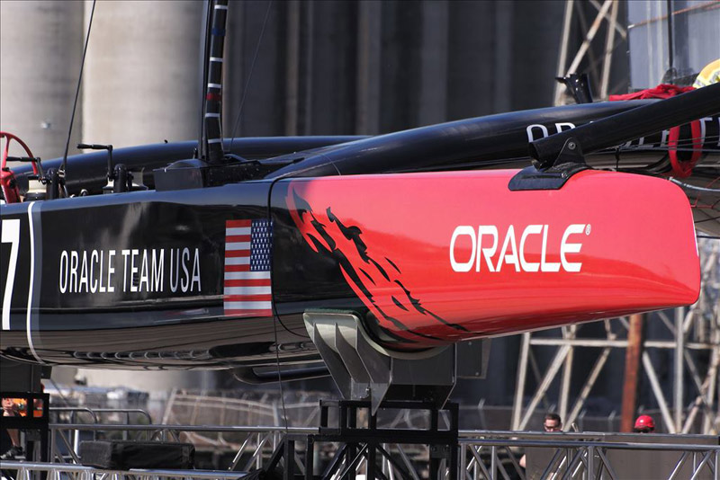 Oracle Team USA's Second AC72 America's Cup Yacht  Photo:©2013 Chuck Lantz