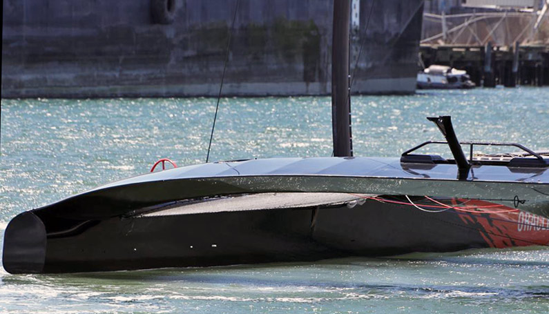 Oracle Team USA's Second AC72 America's Cup Yacht  Photo:©2013 Chuck Lantz