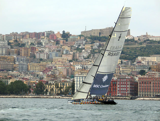 Shosholoza RSA-83 at the Naples Velalonga